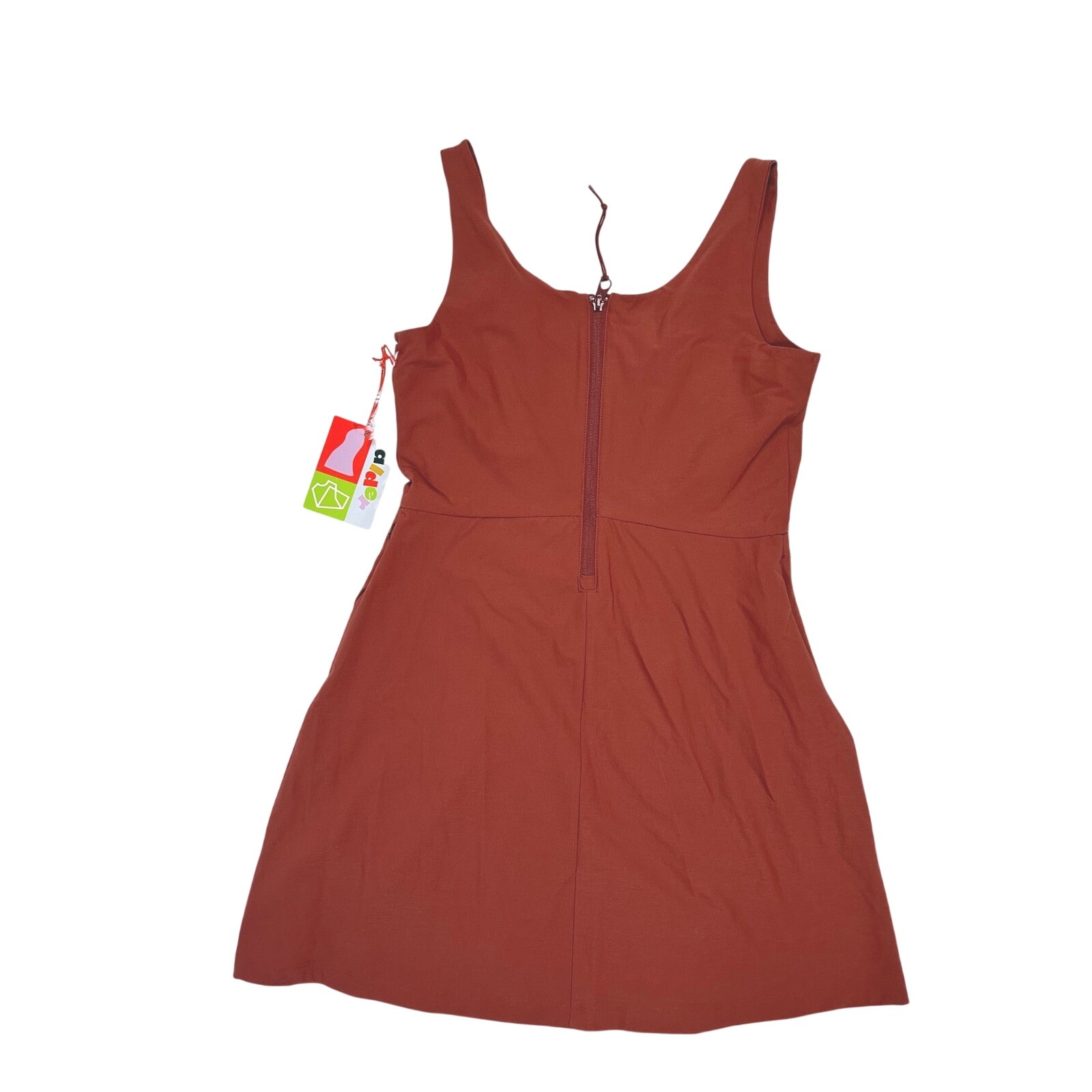 Alder Get Dirty Dress Women's Sleeveless Casual Mini Dress Clay Size Small — image 2 of 4
